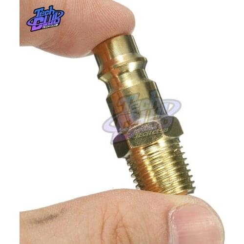 Compressor Connector Quick Coupler Tool Euro 1/4 BSP Air Line Hose Fitting Coupling Adapter Hardening Steel