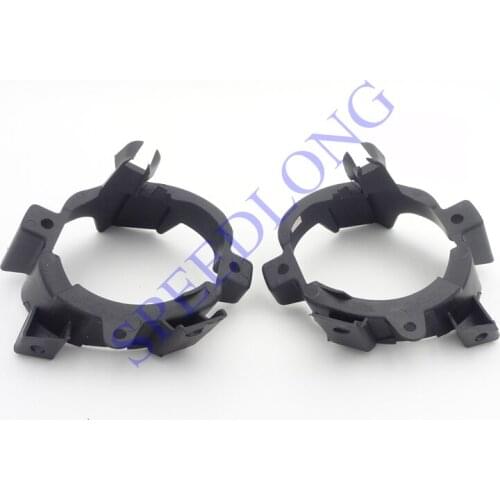 2 Pcs/Pair RH and LH Front Bumper Fog lamp bracket fog light holder support for Nissan Qashqai 2008-2014