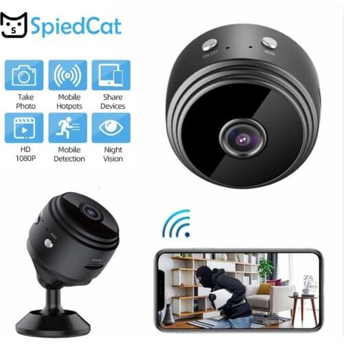 HD 1080P IR Night Vision Mini Lens Wireless WiFi IP P2P Motion Detection Video Recorder Home Baby Security Surveillance Camera