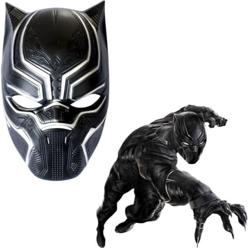 Halloween Helmet Civil War Black Mask Superhero Anime Movie Surroundings Cos Masks