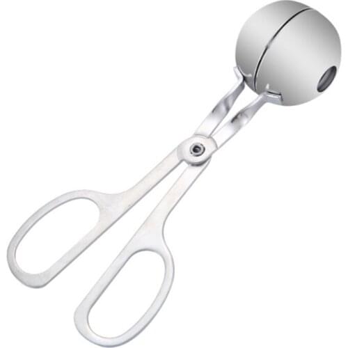 Stainless Steel Scoop Kitchen Mold Stuffed Cooking Tool Non-toxic Spoon Non-Stick Non Toxic Durable Meatball Clip
