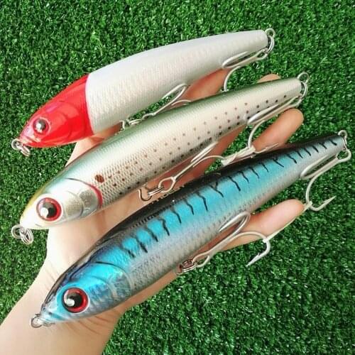 Noeby 1pc 14cm/70g 16cm/98g 18cm/145g variable sinking Vib Pencil Bait pencil Fishing lure good fishing tackle wobblers