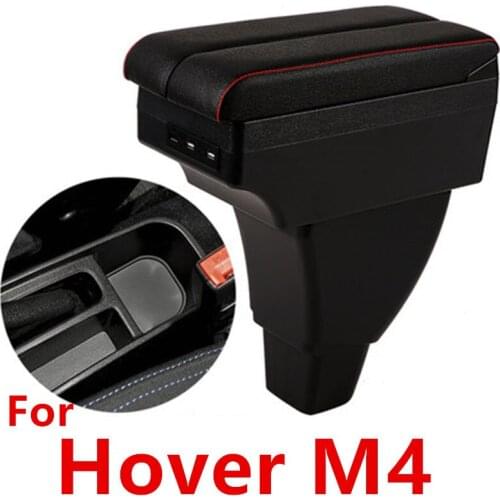 For Great wall Hover M4 armrest box car center console modification accessories with USB