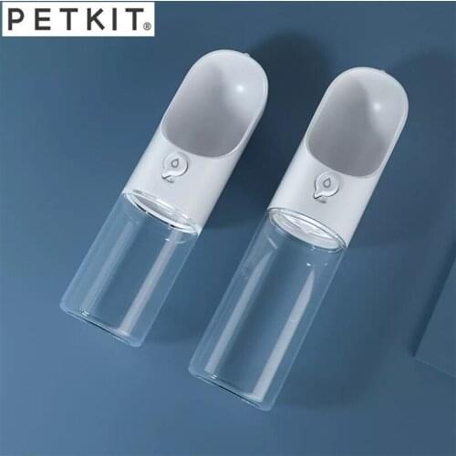 YouPin Portable Pet Water Bottle Cup 300/400ML Dogs Travel Puppy Cat Drinking Bowl Outdoor Pet Water Dispenser Feeder BPA Free