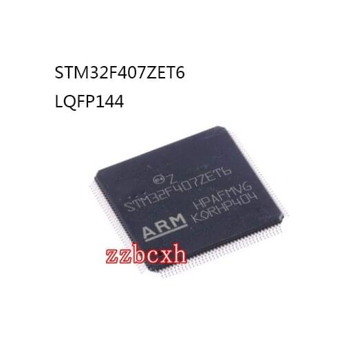 1PCS/LOT New original STM32F407ZET6 32F407ZET6 LQFP144