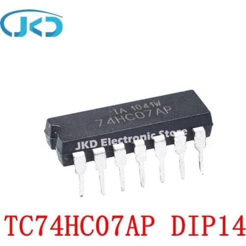 10pcs SN74HC07N SN74HC07 74HC07 DIP-14 New IC