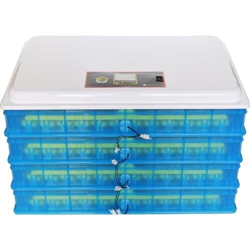 220V 480 Eggs Digital Automatic Incubator LED Turner Poultry Chicken Duck Bird