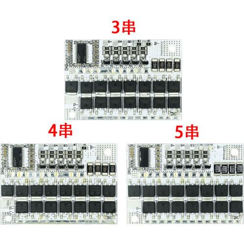 3S 4S 5S BMS 12V 21V 100A Li-ion LMO Ternary Lithium Battery Protection Circuit Board Li-POLYMER Balance Charging Board Module