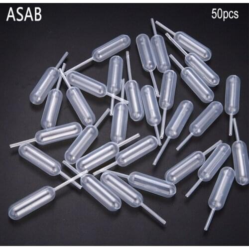 50pcs/set 4ML pipetting straw dropper Jelly Ice Cream Smoothie Dropper Disposable Straw Cupcake Mousse Macaron Cooking Tools