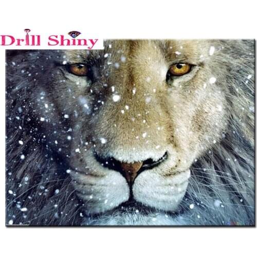 5D diy diamond painting animal full square diamond diamond mosaic embroidery lion almaznaya embroidery home decoration