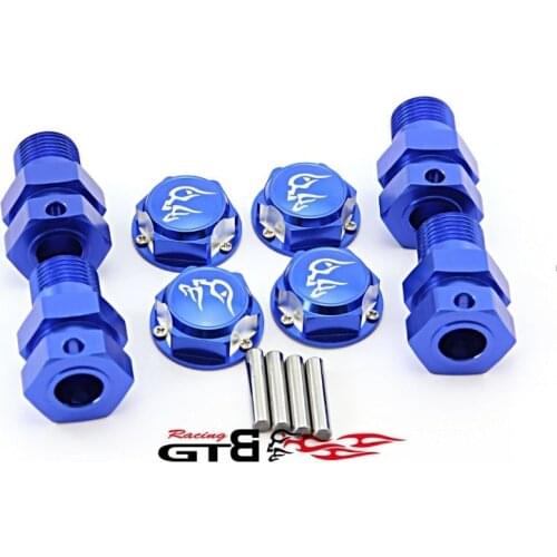 Aluminum Wheel nut & Axle extender Orange,silver,blue color (rc car parts ,toy)