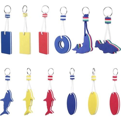 1Pcs Yachting Boating Sailing Fishing Fisherman Floating Keychain Keyring Key Ring for Sailing Boat Water Sports