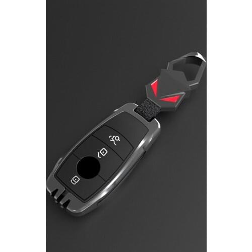 Zinc Alloy Car Key Case Shell Key cover For Mercedes Benz A C E S G GLS Class W177 W205 W213 W222 Maybach Car Styling