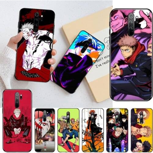 Jujutsu Kaisen Gojo Satoru Phone Case for Redmi 9A 8A 7 6 6A Note 9 8 8T Pro Max Redmi 9 K20 K30 Pro