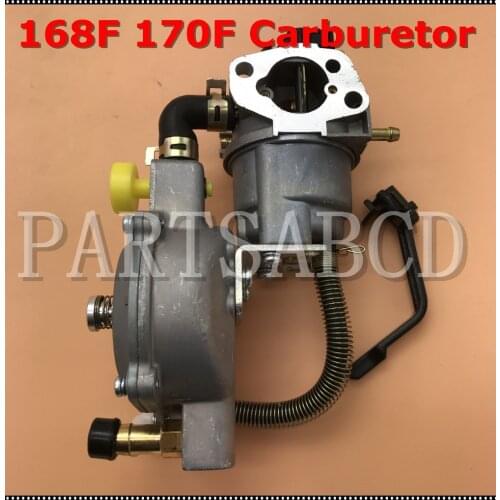 Carburetor Dual Fuel Conversion Kit For HONDA GX160 GX200 168F 170F 2KW 3KW GENERATOR LPG/CNG GASOLINE Dual Fuel Carburetor Carb