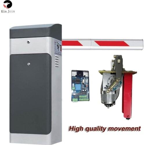 KinJoin Newest type 110V/220VAC Heavy Duty Parking Boom Barrier Automatic Barrier Gate opener