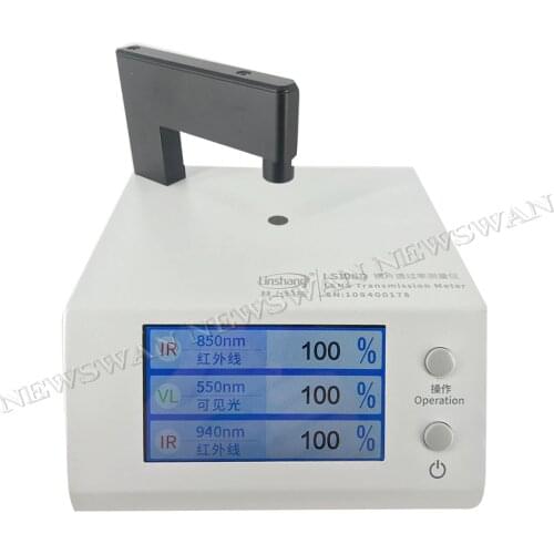 LS108D Optical Transmittance Measuring Instrument Tester For Visible Light Transmittance Testing Self-calibration