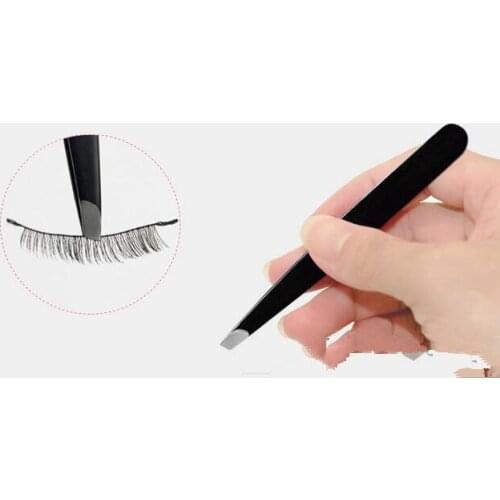 New Arrive Women Lady Eyebrow Eye Brow Tweezers Hair Removal Stainless Steel Beauty Slant Tip Makeup Tool