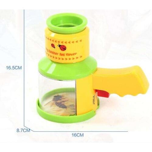 Observatory toy Insect Magnify Lens Viewer Box Toy Collecting Observer Observatory Kindergarten Elementary School Natural