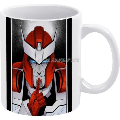 Silence Please Coffee Mugs Pattern Coffee Mug 330ml Milk Water Cup Creative Fathers Day Gifts