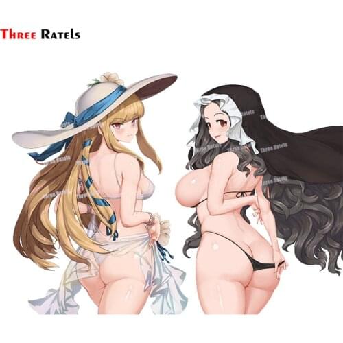 Three Ratels A17 Angelica And Michaela Brown Dust For Occlusion Scratch Tools Auto&Laptop&Skateboard Vinyl Material Decor Decal