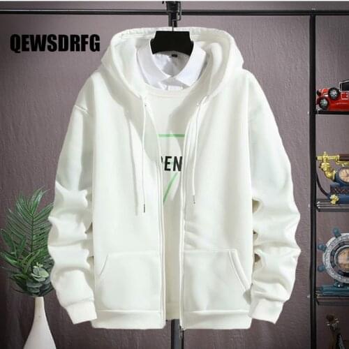 Jacket women solid color hoodies 2021 autumn winter imitation lamb wool korean loose plus velvet thick zipper sweatshirt tops