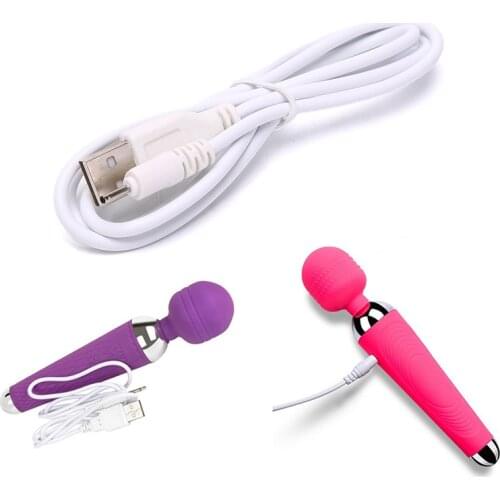 1m USB Charging Cable Vibrator Cable Cord Sex Products Usb Power Charger Supply For Rechargeable Adult Toys