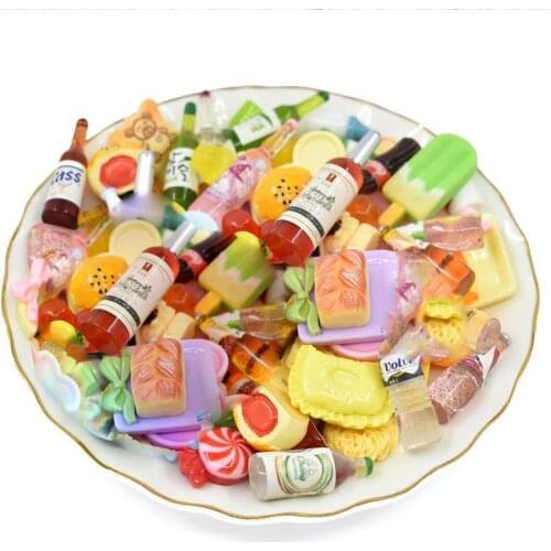 1pc 1:12 Dollhouse Miniature Accessories Lucky Blind Drink Mixed Surprise Toys Bags Dollhouse Model Animal Gift Mini Model M4Y7