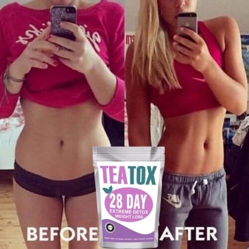 28 Days Detox Tea Bags Colon Cleanse Fat Burning Tea Weight Loss Products For Man and Women Belly Slimming Product
