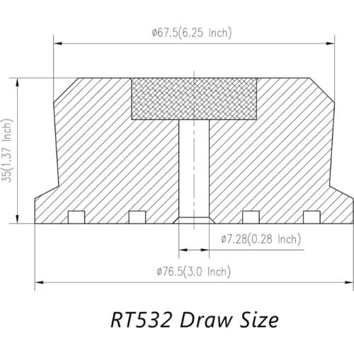 60Hz Aluminum Record Weight Stabilizer LP Disc Turntable Clamp with Bubble Level G32B