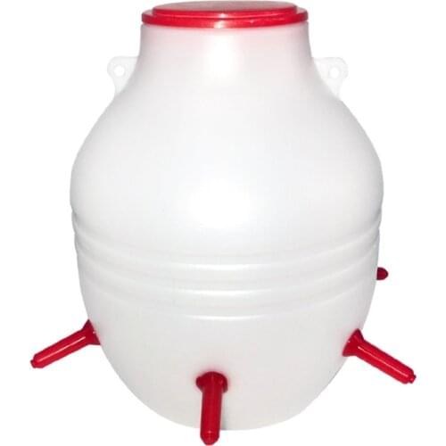 Lamb Milk Feeder Bottle Large Capacity Milk Bucket with Nipples Calf Goat Milk Feeder Bottle for Farm Lambs Piglets Dogs