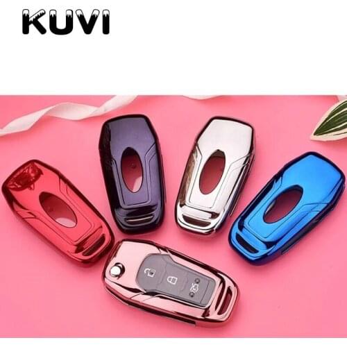 Car Key Cover Case For Ford Fusion Fiesta Escort Mondeo Everest Ranger 2019 S Max Kuga 2 Focus MK3 Ecosport Holde Accessories