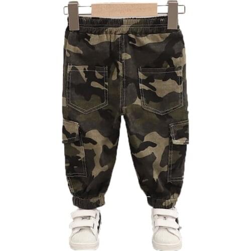 Kids Baby Children Camouflage Long Pants 2021 New Spring Autumn Kids Boys Girls Long Trousers Casual Baby Pant Clothing