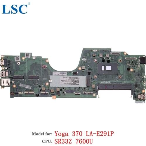 For Lenovo ThinkPad YOGA 370 Laptop Motherboard LA-E291P FRU; 01HY149 CPU: i7-7600U