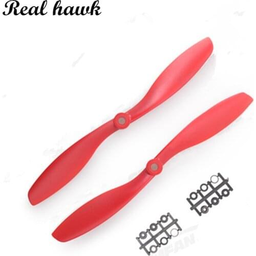 6 colors 8045 electric slow propeller ABS plastic 1 pair (CCW and CW ) is suitable for For RC Model Aircraft 2208-2312 motor