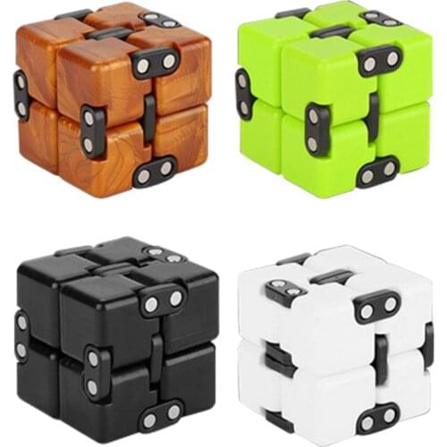 Infinity Cube Fidget Toy Sensory Stress Relief Cool Gadget Antistress Hand Antistress Fidget Toys