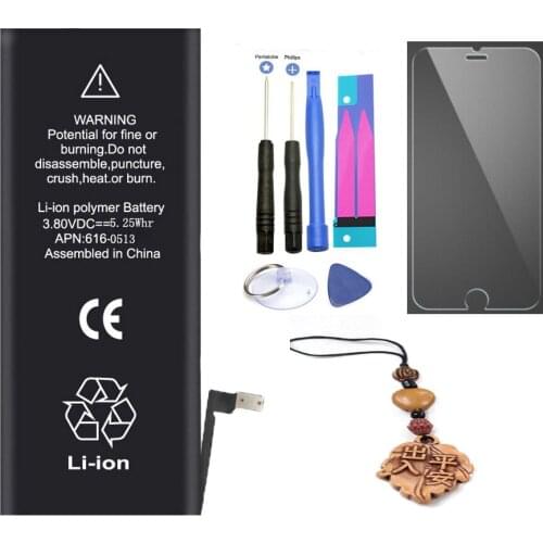 ISUN Original Mobile Phone Battery For iphone 4 4G Real Capacity 1420mAh 3.7V battery +Free Tempered Screen +Repair Tools Kit