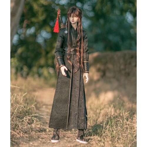 1/3 Scale BJD Clothes Ancient Costume Hanfu Handsome Samurai Outfit For BJD/SD POPO68 SSDF ID75 Strong Uncle Doll C1343