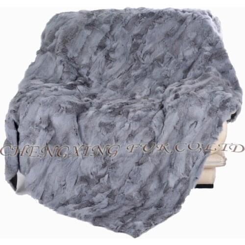 CX-D-11A Cheap Chinese Design Genuine Rabbit Fur Rug Fur Blanket Throw Blanket Area Rug For Living Room Decoration DROP SHIPPING