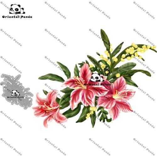 New Dies 2020 Camper Van Metal Floral Stargazer Lily Dies diy Dies photo album cutting die Scg new die for cuttinrapbook 2021new