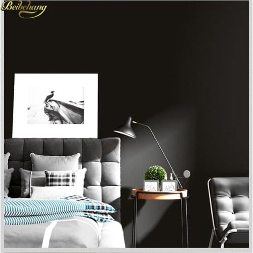 Beibehang Modern minimalist industrial style black background wallpaper waterproof self-adhesive wall papers home decor