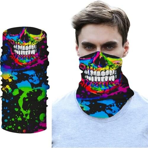 Unisex Seamless Magic Scarf Outdoor Sport Neck Gaiter Scarves Hiking Bandana Riding Sweat Absorption Elasticity Sunscreen