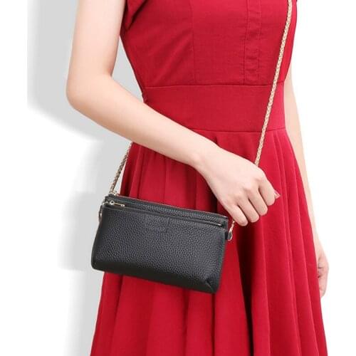 Genuine Leather Real Cowhide Womens Casual Fashion Bag Women Messenger Bag Small Shoulder Bag Crossbody Bags For Women Handbags