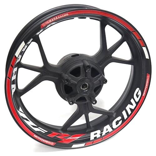 Motorcycles waterproof Reflective sticker For YAMAHA R1 motorcycles Individualization wheel stickers Reflective Rim Stripe Tape