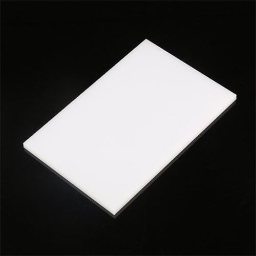 1pcs 2mm 2.7mm 4.5mm White Acrylic Plate 300*200mm Organic Glass Board