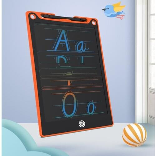 12 Inch LCD Writing Tablet Digital Drawing Board One-click Clear Screen Color Handwriting Board for Boys Girls Gift