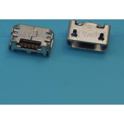 50pcs Micro USB Charger Charging Connector For Gionee S5.1 S5.5 S7 GN9005 GN9006 GN9000L ect USB female socket