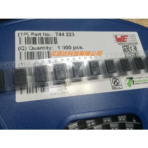 744223 WE501 2X500UH 1A 9.2X6X5MM Common Mode Chokes Filters WE-SL2 SMD Bifilar 2 x 500uH 1000mA