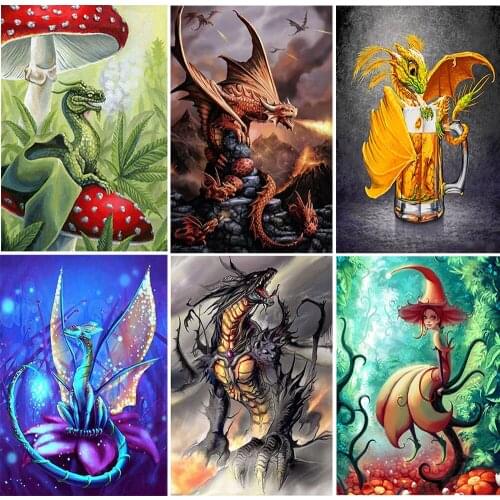 5d Diy Diamond Painting Landscape Brand New Square/Round Inlaid Diamond Painting Landscape Mosaic Cross Stitch Home Decoration