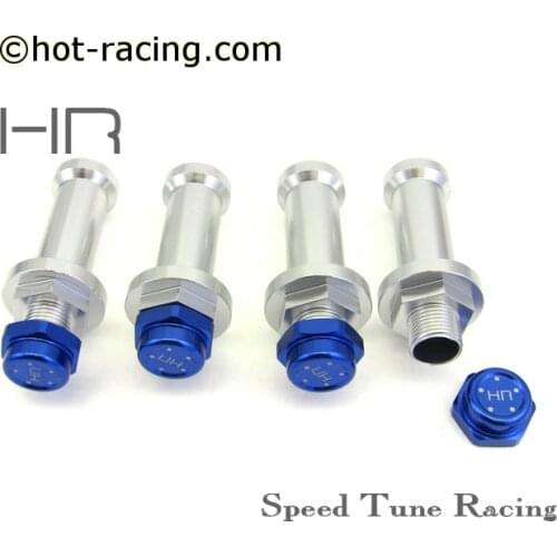 17mm Aluminum Hub Adapters for Traxxas Slash 4x4 To change 1/10 scale 4wd truck to monster 17mm tire and truck